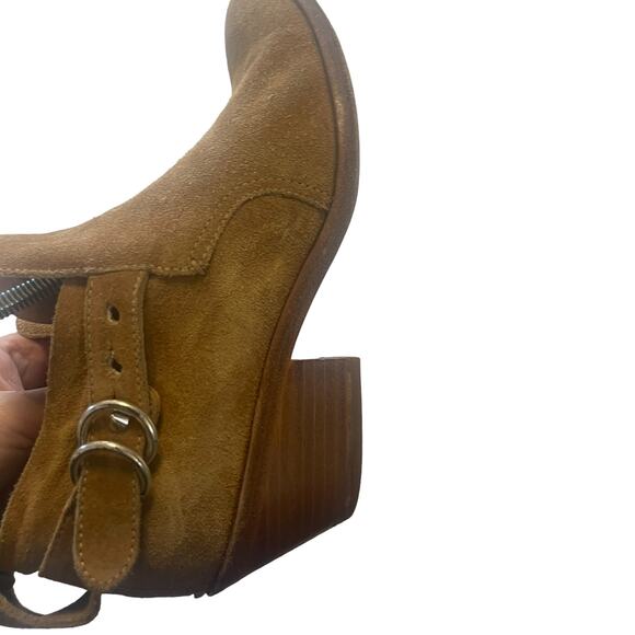 Rag & Bone Women's Size EUR 37.5 US 7 Sullivan Suede Ankle Boots Booties - Picture 8 of 12